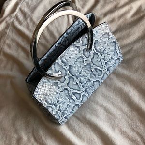 Henri Bendel Snake Embossed Bag